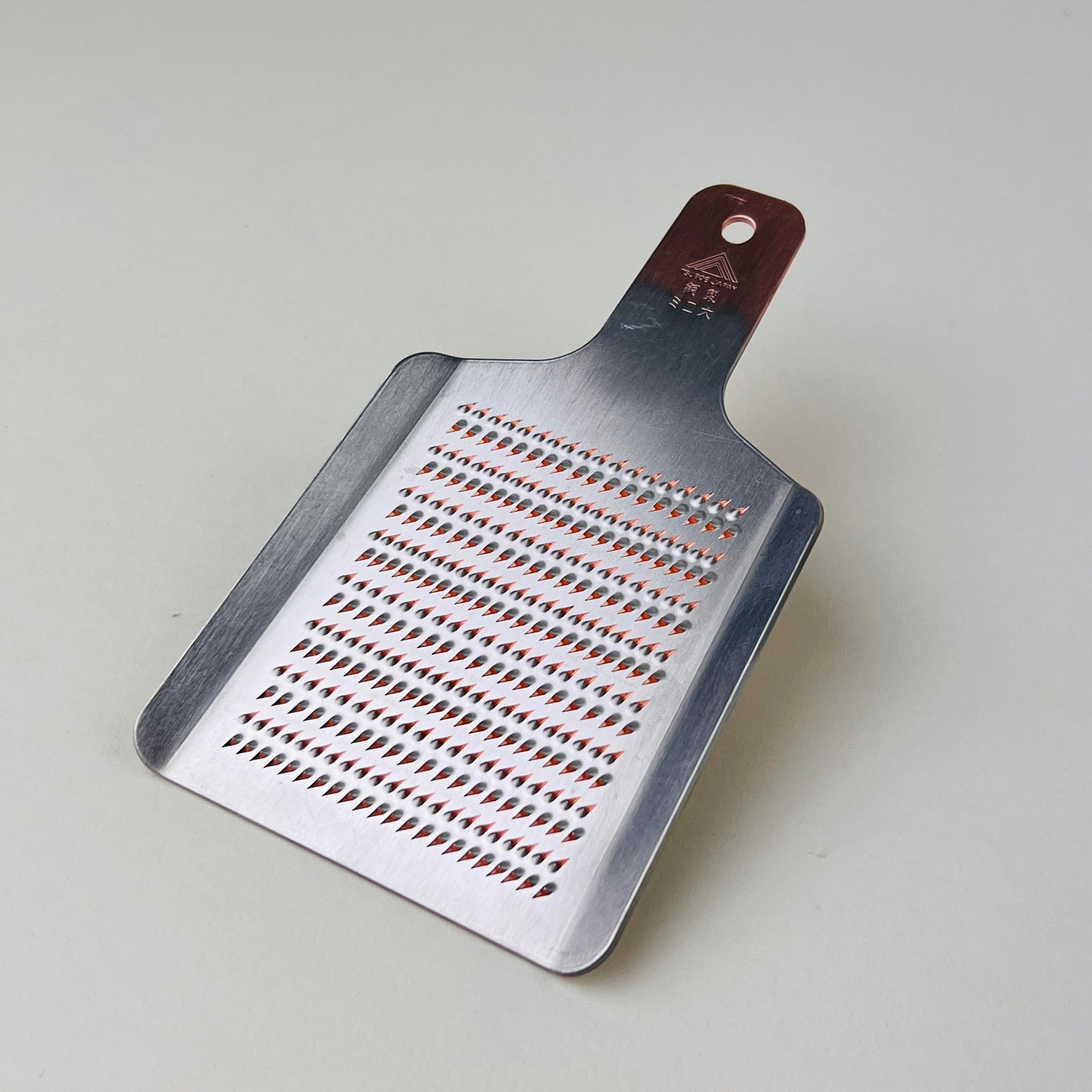 Stainless Steel Japanese Grater / Oroshigane Mini | Hasu-Seizo