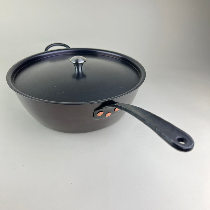 Alex Pole - 11" Hand Spun Saute Pan with Lid