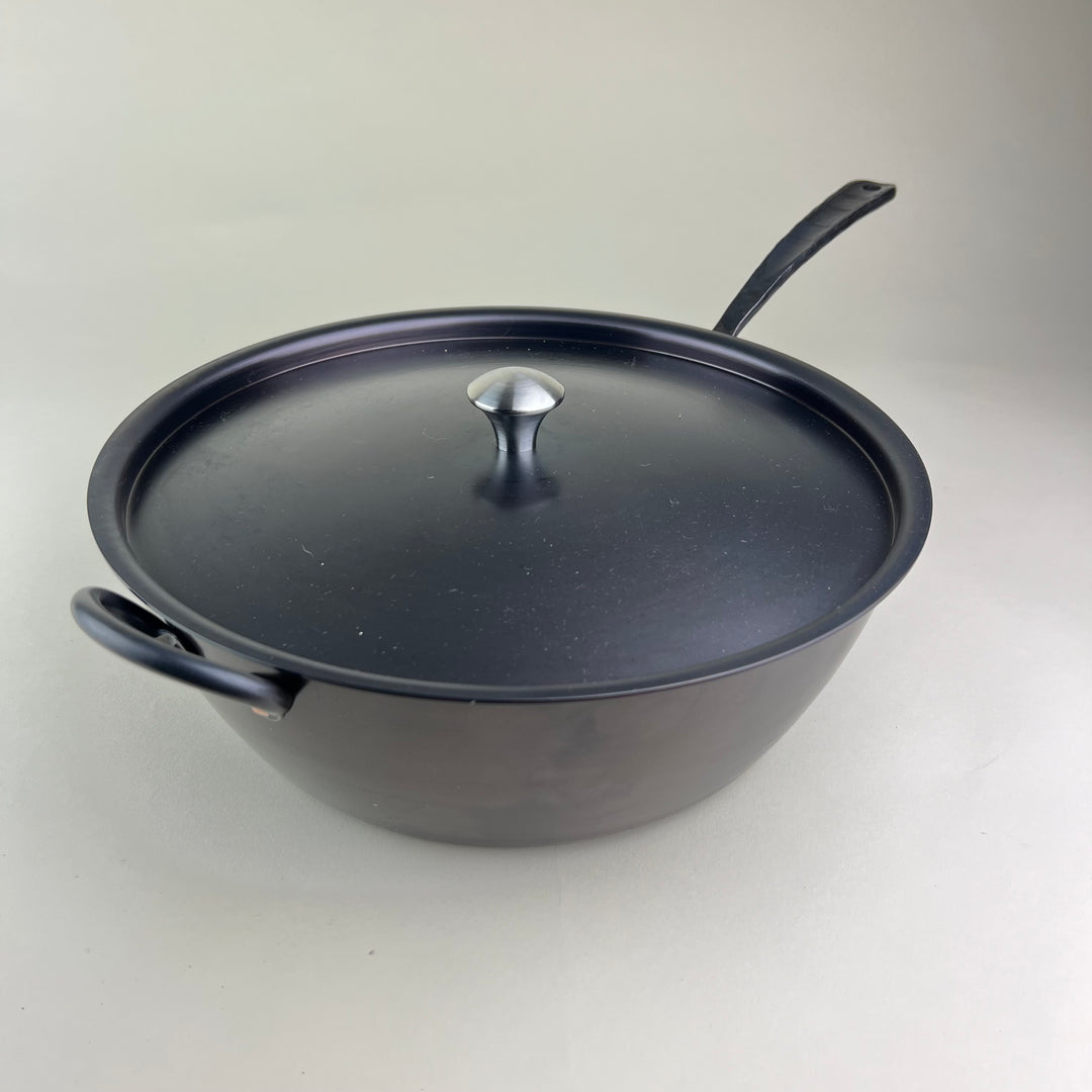 Alex Pole - 11" Hand Spun Saute Pan with Lid