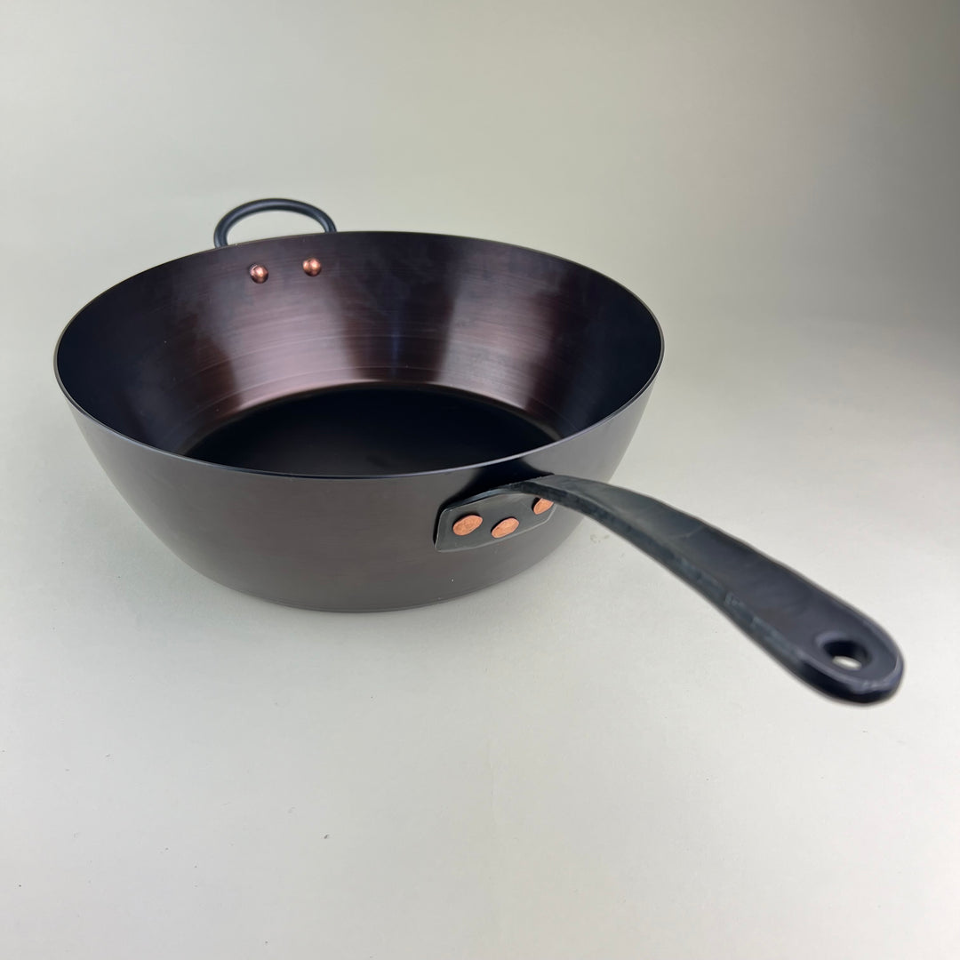 Alex Pole - 11" Hand Spun Saute Pan with Lid