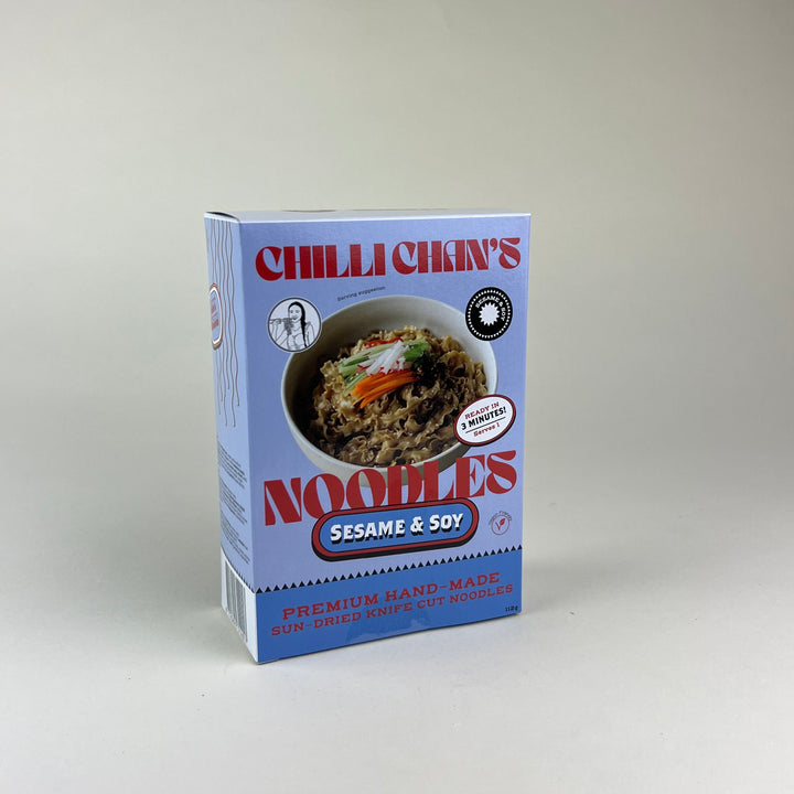 Chilli Chan's - Sesame & Soy Knife Cut Noodles