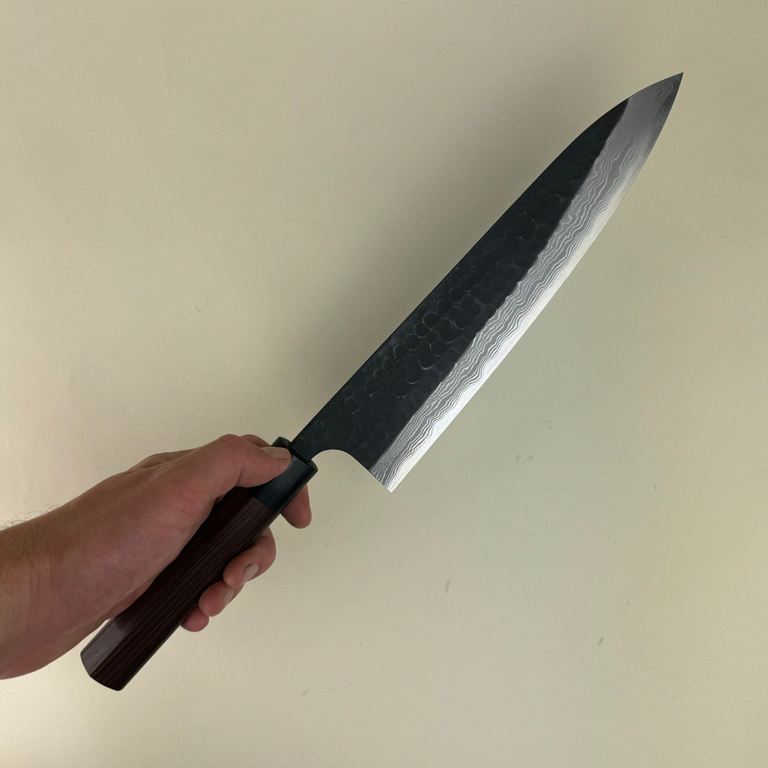 Akifusa - Kurouchi Suminagashi Gyuto 210mm