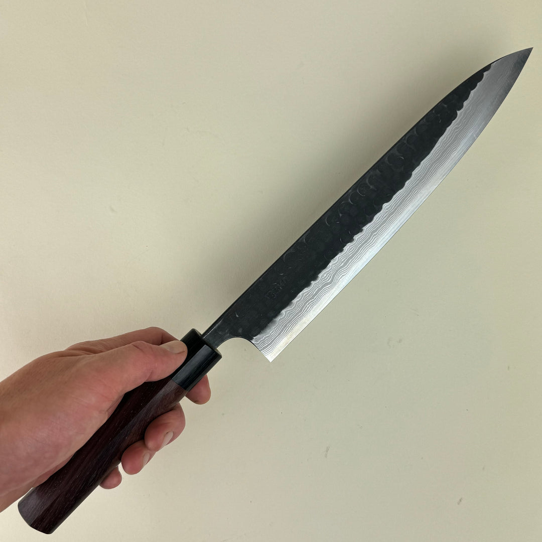 Akifusa - Kurouchi Suminagashi Sujihiki 240mm